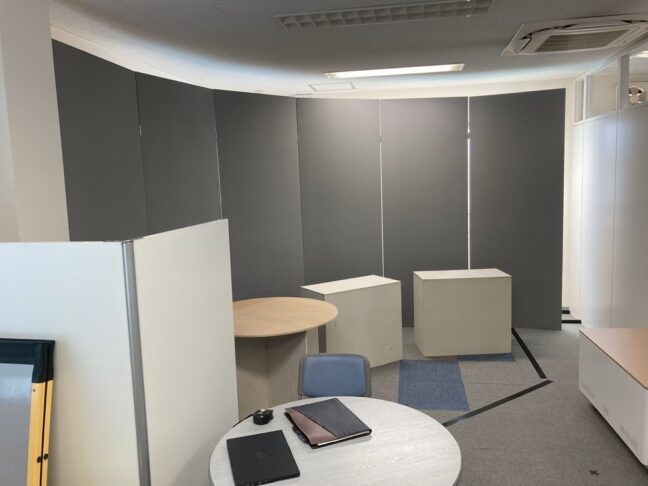 At first it was a bleak scene...