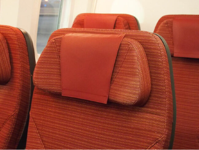 航空会社ヘッドレストカバー