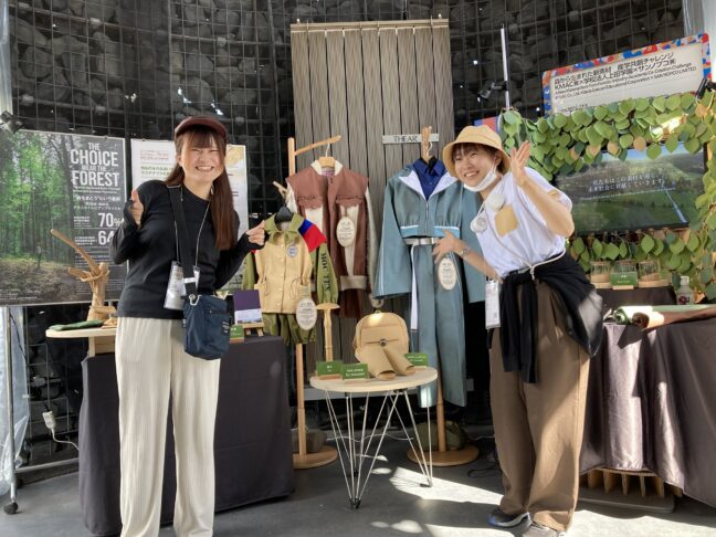 Before opening on the first day of the exhibition