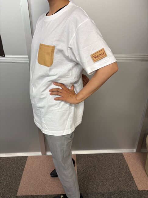 Handcrafted MOC-TEX patch pocket and logo tag